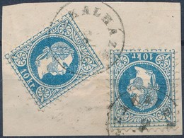 1867 2 X 10kr 'SZAKÁLHÁZA' (Gudlin 250 Pont) - Other & Unclassified