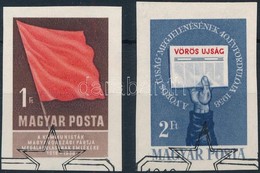 O 1958 Kommunisták Magyarországi Pártja (I.) Vágott Sor (4.000) - Andere & Zonder Classificatie