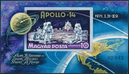 ** 1971 Apollo 14 Vágott Blokk - Otros & Sin Clasificación