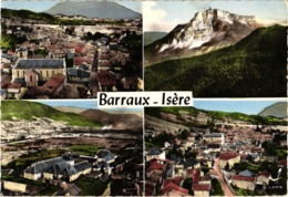 38 .. BARRAUX .. MULTIVUES .. EN AVION AU DESSUS DE .. LAPIE .. 1962 - Barraux