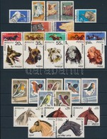 O Románia 29 Db Bélyeg Az 1960-as, 1970-es évekből, Benne állat, Madár Motívum, 2 Db Stecklapon - Autres & Non Classés