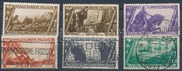 O Olaszország 1932 Menetelés Rómába Sorból 6 Db (Mi 415, 420, 422, 423, 425, 426) - Sonstige & Ohne Zuordnung
