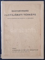 1956 Magyarország Postajárati Térképe 12 Részben - Sonstige & Ohne Zuordnung