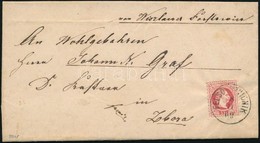 1869 5kr Levélen  'FELSŐ-SZVIDNIK' - 'ZBORÓ' - Sonstige & Ohne Zuordnung