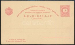 1880 Használatlan Válaszos 5kr Díjjegyes Levelezőlap - Altri & Non Classificati