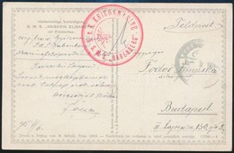 1915 Képeslap / Postcard 'K.u.k. KRIEGSMARINE S.M.S. BABENBERG' - Other & Unclassified