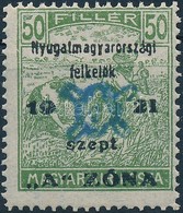 ** Nyugat-Magyarország II. 1921 Arató 50f Garancia Nélkül (18.000) - Other & Unclassified