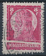 O 1929 Szent István (II.) 8f Erős Papírránccal - Other & Unclassified