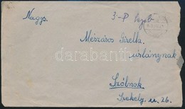 1945 (2. Díjszabás) Távolsági Levél '3.-P Kpb' Postairónnal Feltüntetett Kézírásos, Készpénz Bérmentesítéssel - Otros & Sin Clasificación