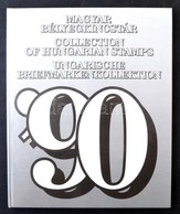 ** 1990 Bélyegkincstár Szürke Színben, Benne Minden Bélyeg, A Feketenyomat Blokk Hiányzik - Other & Unclassified