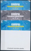 ** 2019 Európai Parlamenti Választások 4 Db-os Emlékív Garnitúra Azonos Sorszámmal No 005 - Sonstige & Ohne Zuordnung