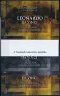** 2019 Leonardo Da Vinci Halálának 500. évfordulója 4 Db-os Emlékív Garnitúra Azonos Sorszámmal No 003 - Autres & Non Classés