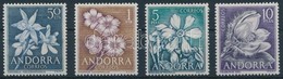 ** 1966 Virág Sor,
Flowers Set
Mi 67-70 - Autres & Non Classés