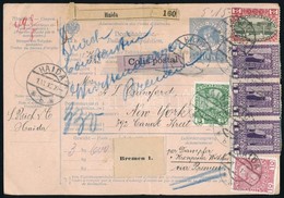 1912 Csomagszállító New Yorkba - Other & Unclassified