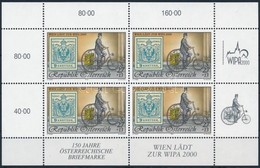 ** 1997 Nemzetközi Bélyegkiállítás WIPA 2000, Bécs (I) Kisív,
International Stamp Exhibition WIPA 2000, Vienna (I) Mini  - Andere & Zonder Classificatie