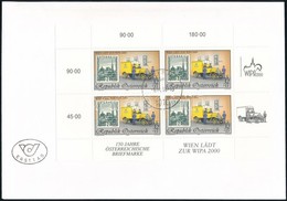 1998 Bélyegkiállítás Kisív Mi 2270 I FDC-n - Sonstige & Ohne Zuordnung