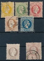 * O 1867 Vegyes Sor, Az 50sld-n Pici Szakadás - Andere & Zonder Classificatie