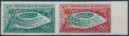 ** 1968 Nyári Olimpia Vágott 30Fr Pár Mi 360 Színpróba - Altri & Non Classificati