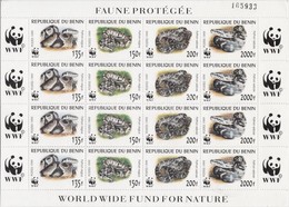 ** 1999 WWF: Kígyó Kisív Mi 1159-1162 - Autres & Non Classés