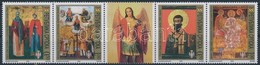 ** 2003 Ikonok ötöscsík,
Icons Stripe Of 5
Mi 285-288 - Other & Unclassified