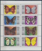 ** 1994 Lepkék Kisív,
Butterflies Mini Sheet
Mi 1612-1619 - Sonstige & Ohne Zuordnung