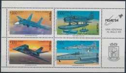 ** 1994 Repülőgépek Kisív,
Airplanes Mini Sheet
Mi 1597-1600 - Sonstige & Ohne Zuordnung