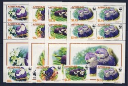 ** 2002 WWF: Madarak Sor+kisívsor Mi 772-775 - Other & Unclassified