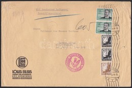 1938 Légi Levél Argentínába 6,25 RM Bérmentesítéssel / Airmail Cover To Argentina With 6,25 RM Franking - Autres & Non Classés