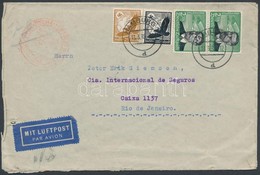 1939 Légi Levél Brazíliába - Autres & Non Classés