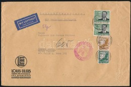 1939 Légi Levél Argentínába 4,75 RM Bérmentesítéssel,
Airmail Cover To Argentina With 4,75 RM Franking - Andere & Zonder Classificatie