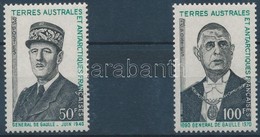 ** 1972 De Gaulle Halálának évfordulója Sor Mi 75-76 - Otros & Sin Clasificación