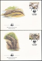 1984 WWF: Nílusi Krokodil Sor 4 FDC-n,
WWF: Nile Crocodile Set On 4 FDC
Mi 517-520 - Altri & Non Classificati