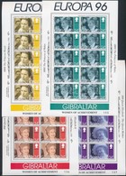 ** 1996 Europa CEPT, Híres Nők Kisív Sor Mi 755-758 - Andere & Zonder Classificatie