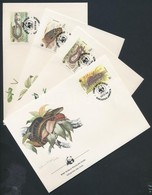 1984 WWF Boa Sor Mi 591-594 I 4 FDC - Other & Unclassified