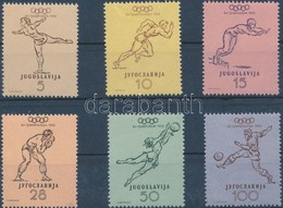 ** 1952 Olimpia Sor Mi 698-703 - Andere & Zonder Classificatie