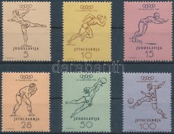 ** 1952 Nyári Olimpia, Helsinki Sor Mi 698-703 - Andere & Zonder Classificatie