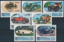 ** 1986 Autó Sor,
Car Set
Mi 762-768 - Sonstige & Ohne Zuordnung