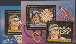 ** 1984 A Szarajevói Téli Olimpia Aranyérmesei Mi 1069A + Blokk 304A-305A - Otros & Sin Clasificación