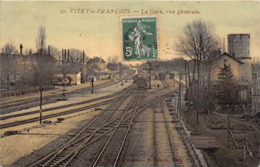 51-VITRY-LE-FRANCOIS- LA GARE VUE GENERALE - Vitry-le-François