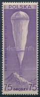 ** 1938 Sztratoszféraballon Mi 329 (blokkból Kitépett Bélyeg) - Other & Unclassified