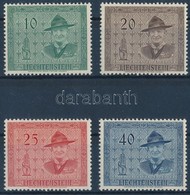 ** 1953 Cserkész Sor Mi 315-318 - Andere & Zonder Classificatie