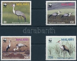 ** 1987 WWF Daru Sor,
WWF Crane Set
Mi 477 X-480 X - Other & Unclassified