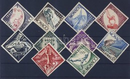 ** 1953 Nyári Olimpia 1952, Helsinki Sor 458-467 - Andere & Zonder Classificatie