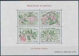 ** 1986 A Négy évszak Blokk,
Four Seasons Block
Mi 34 - Other & Unclassified