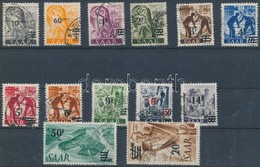 O 1948 Forgalmi Mi 226-238z - Andere & Zonder Classificatie