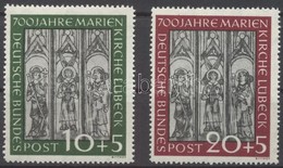 ** 1951 Marienkirche Mi 139-140 - Altri & Non Classificati