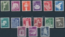 ** 1975-1979 Forgalmi Bélyegek, Ipar és Technika 15 Db Klf 
Mi 846-849, 990, 852, 853, 855, 856, 992, 857, 993, 858, 994 - Altri & Non Classificati