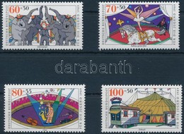 ** 1989 Cirkusz Sor,
Circus Set
Mi 1411-1414 - Sonstige & Ohne Zuordnung