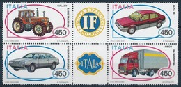 ** 1984 Autók Hatostömb,
Cars Block Of 6
Mi 1872-1875 - Altri & Non Classificati