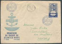 1952 NATO Mi 778-779 FDC Később Postázva - Andere & Zonder Classificatie